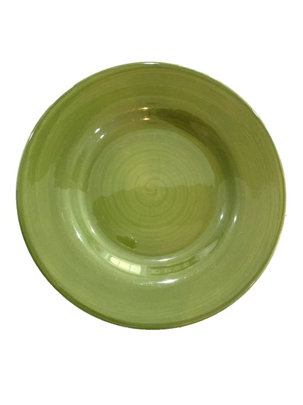 (1) Corsica Homes Hand Painted ~ 8 3/4" Salad Dessert Plate~ Green ~